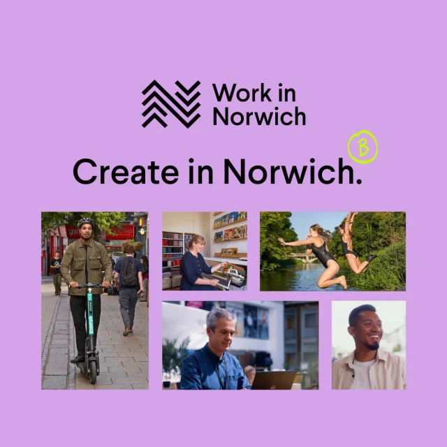 Beat the January Blues with WiN and Brandland! We are bringing you this one of a kind event on January 23rd about all things creative in Norwich. Join us to explore the creative scene here, meet people with fascinating stories and connect over a shared passion for the future of Creative Norwich. Tickets in our bio and story highlights! #brandland #workinnorwich #creativenorwich